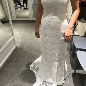 Wedding dress not worn unaltered